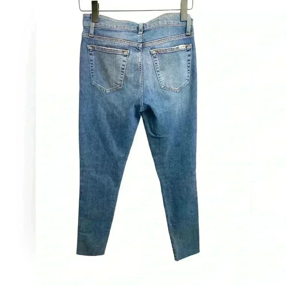 Joe’s  Jeans Wheaton High Rise Skinny Ankle Raw Hem Waist 27 - Picture 4 of 9